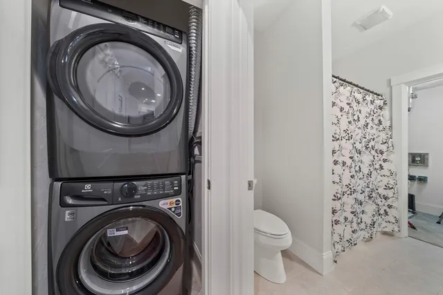 a room with storage and utility