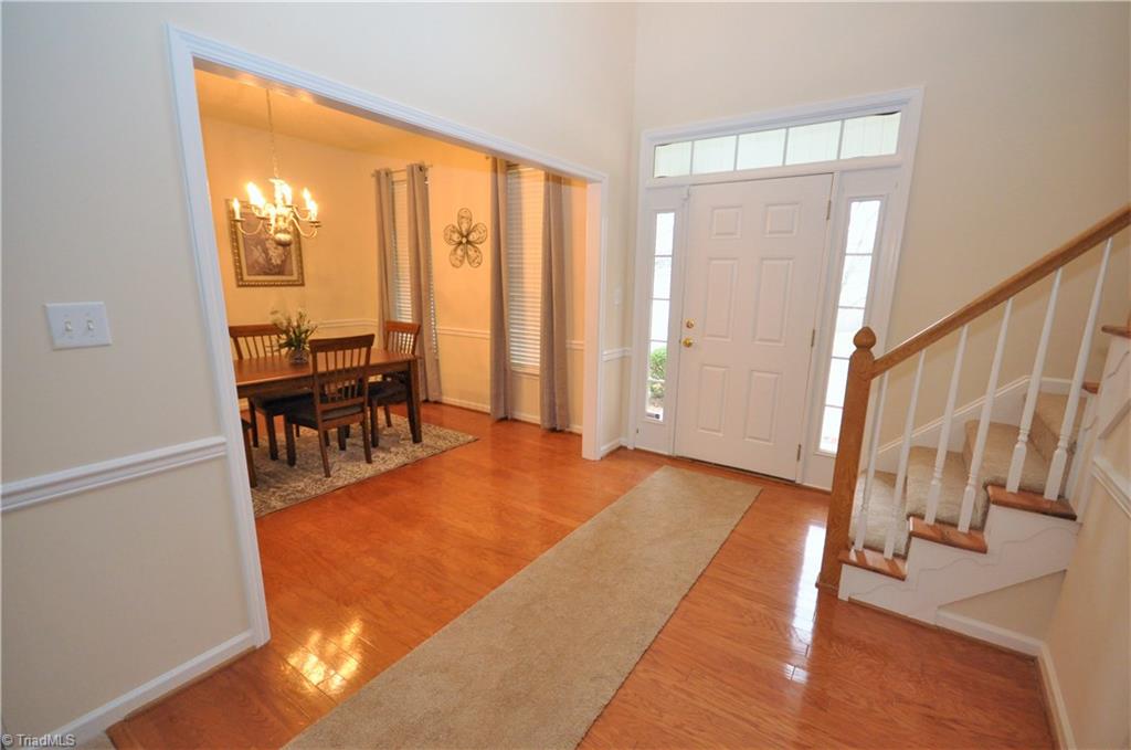 791 Pecan Ridge Circle Kernersville, NC 27284 - Photo 2 of 28 Entrance/Dining Room/Stairs