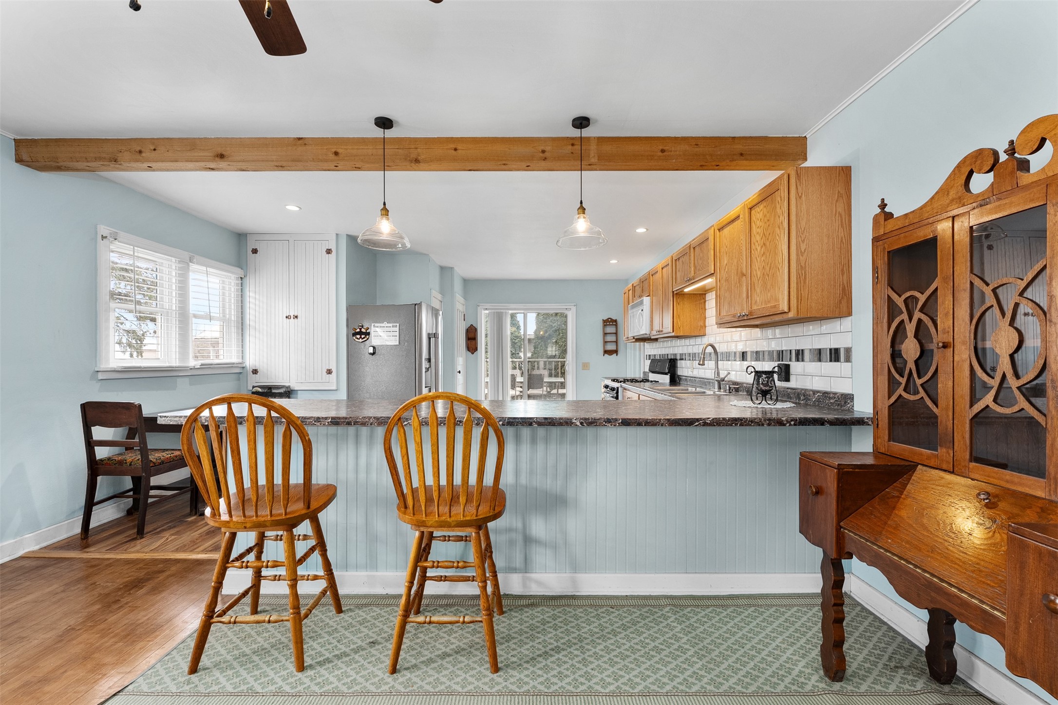 N5379 Walnut Street Tony, WI 54563 - Photo 13 of 42 view from dining area