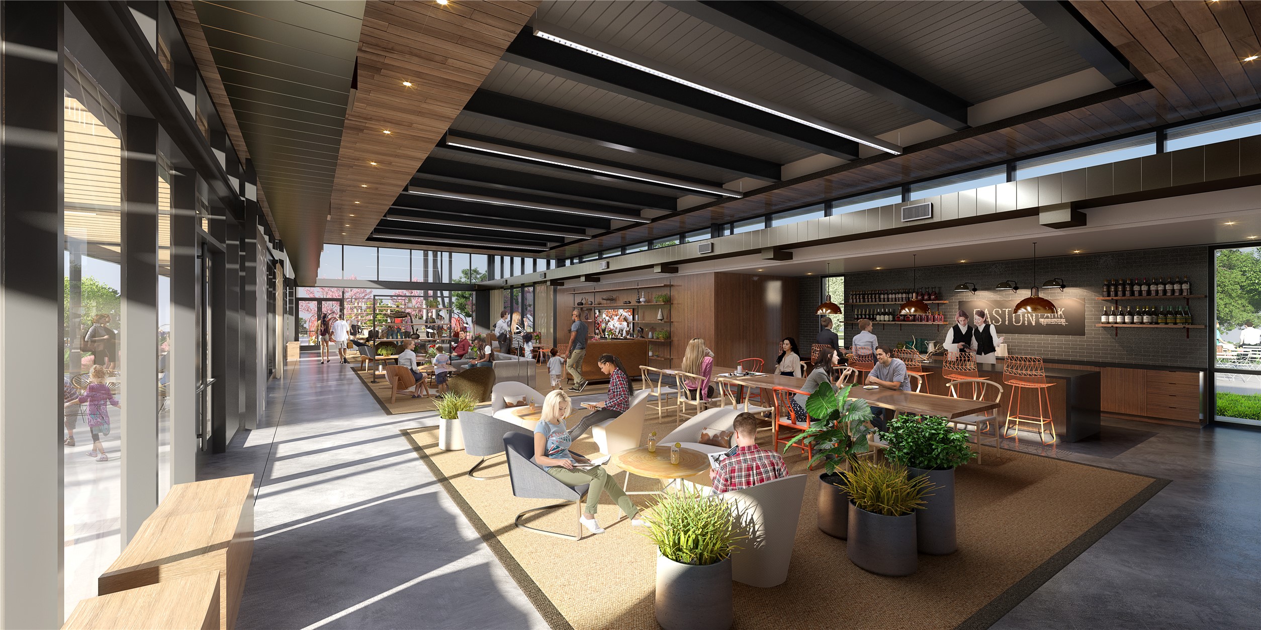 1016 A Brickell Loop Austin, TX 78744 - Photo 7 of 13 Easton Park Amenity Lounge View