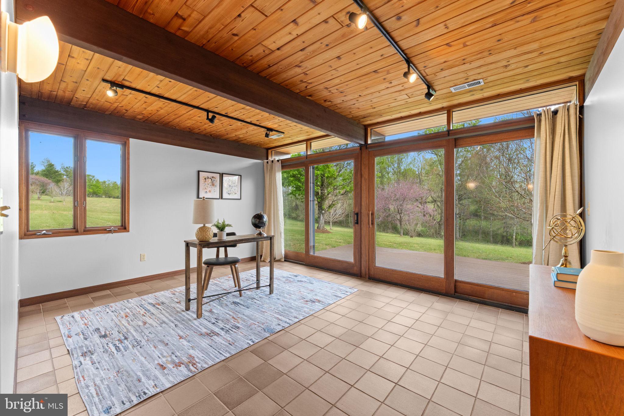 219 Tiger Valley Road Washington, VA 22747 - Photo 21 of 77 Office with views that will break concentration