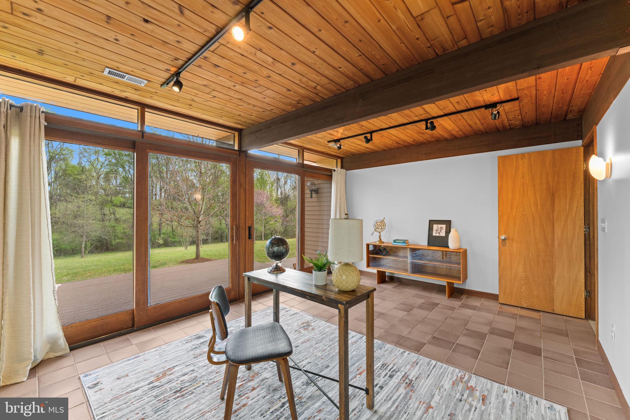 219 Tiger Valley Road Washington, VA 22747 - Photo 22 of 77 Office of your dreams w sliding doors