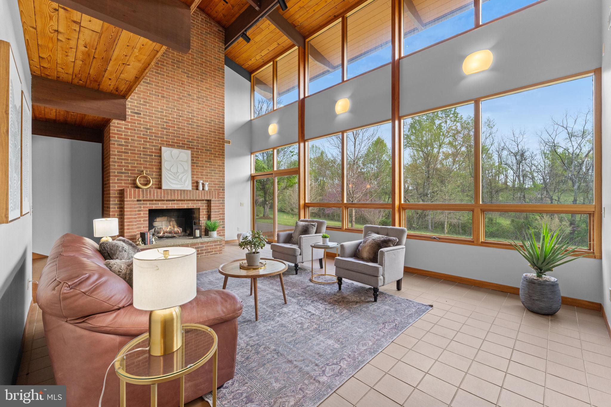 219 Tiger Valley Road Washington, VA 22747 - Photo 4 of 77 Windows, windows and views- enough said !