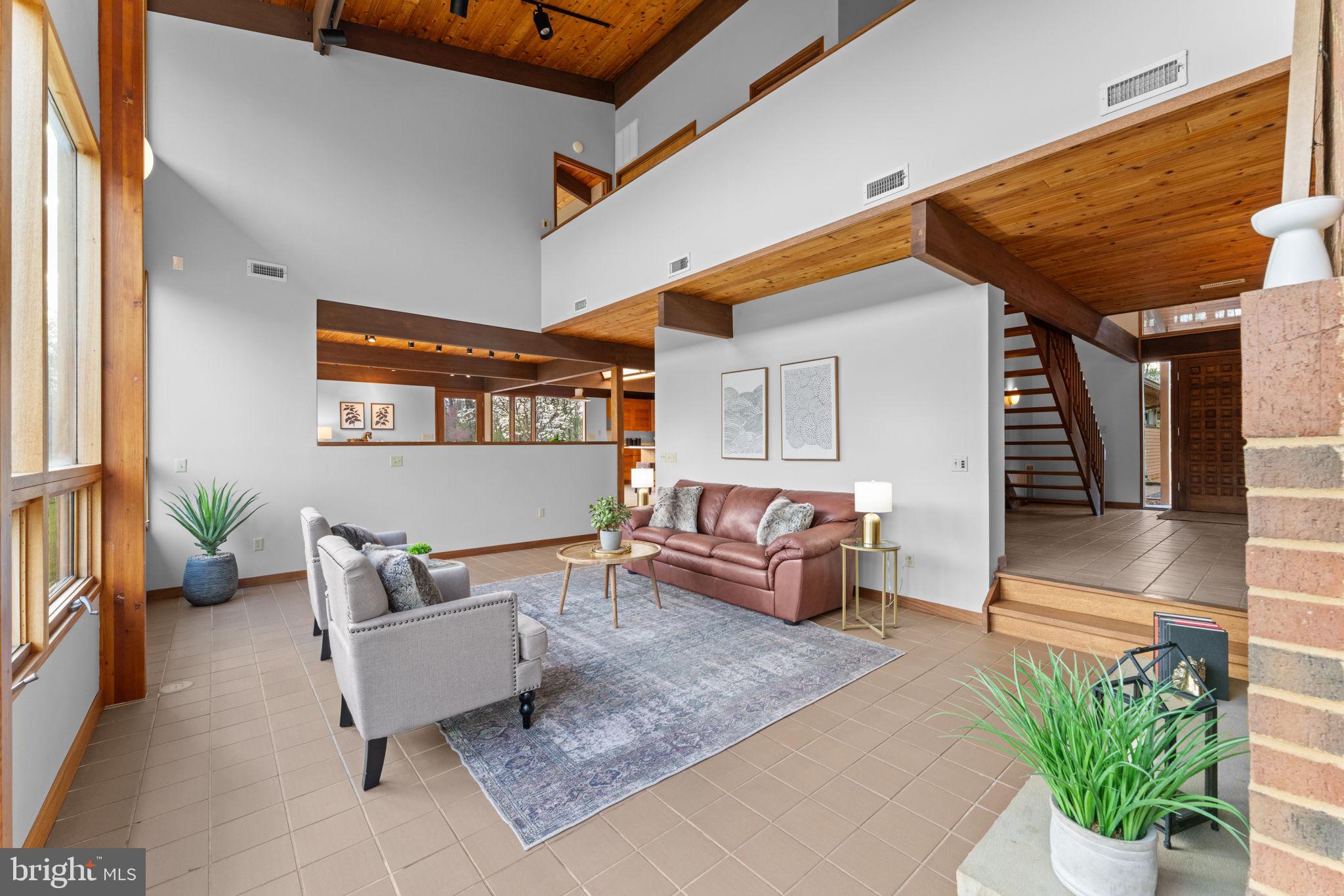 219 Tiger Valley Road Washington, VA 22747 - Photo 6 of 77 Family room with all fresh paint