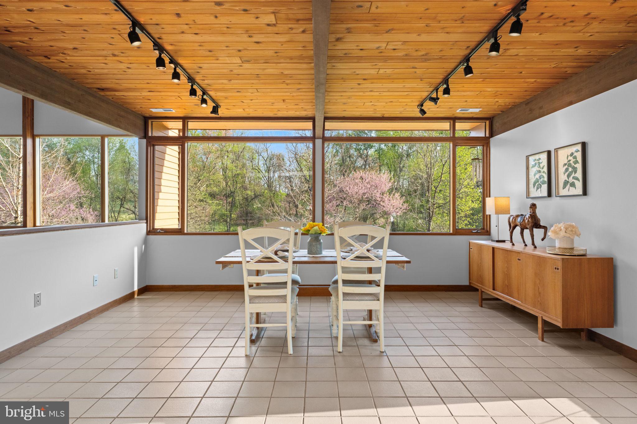 219 Tiger Valley Road Washington, VA 22747 - Photo 9 of 77 Dining w/ western sunset views