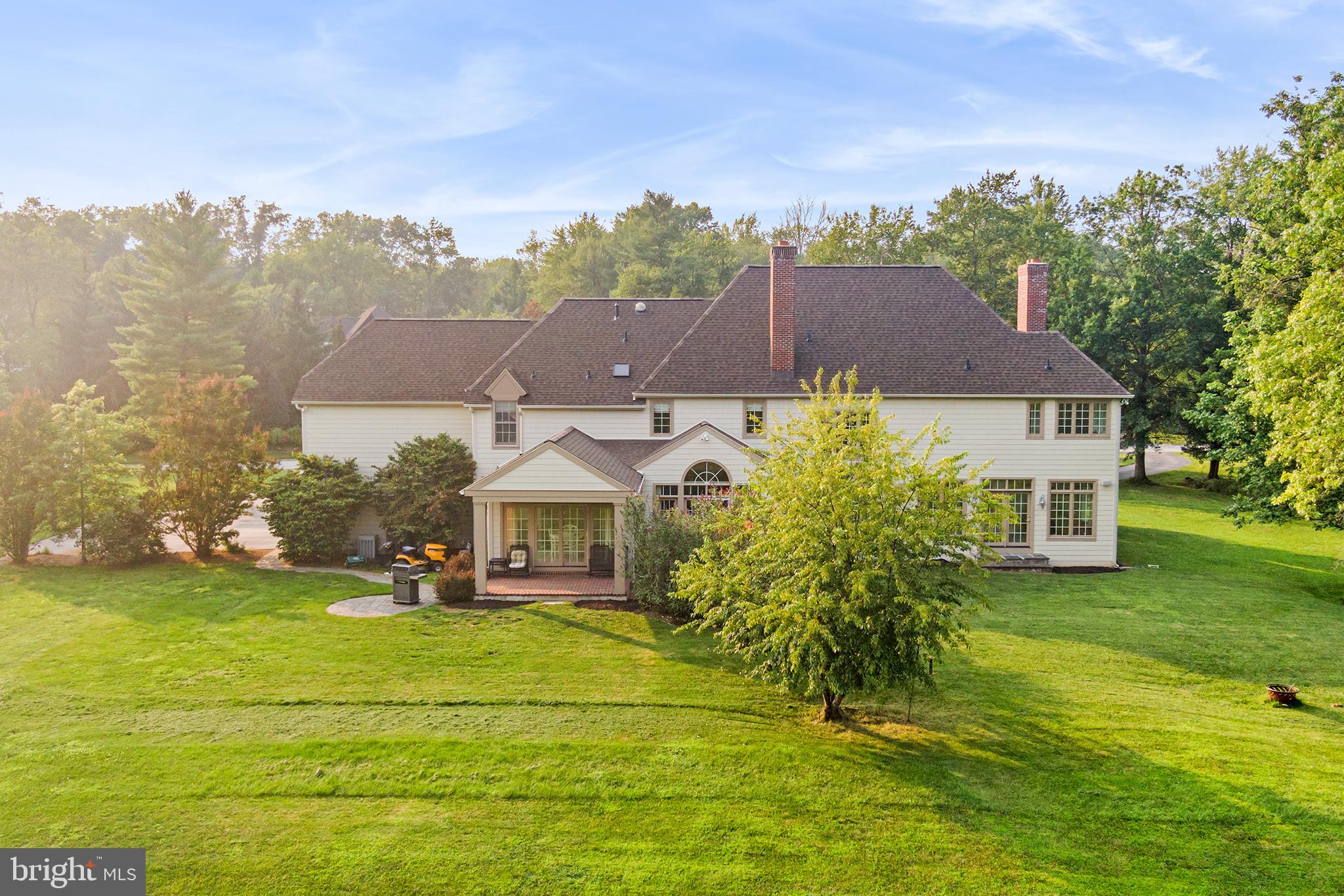 5 Mill Road Malvern, PA 19355 - Photo 16 of 53 Rear exterior in Summer