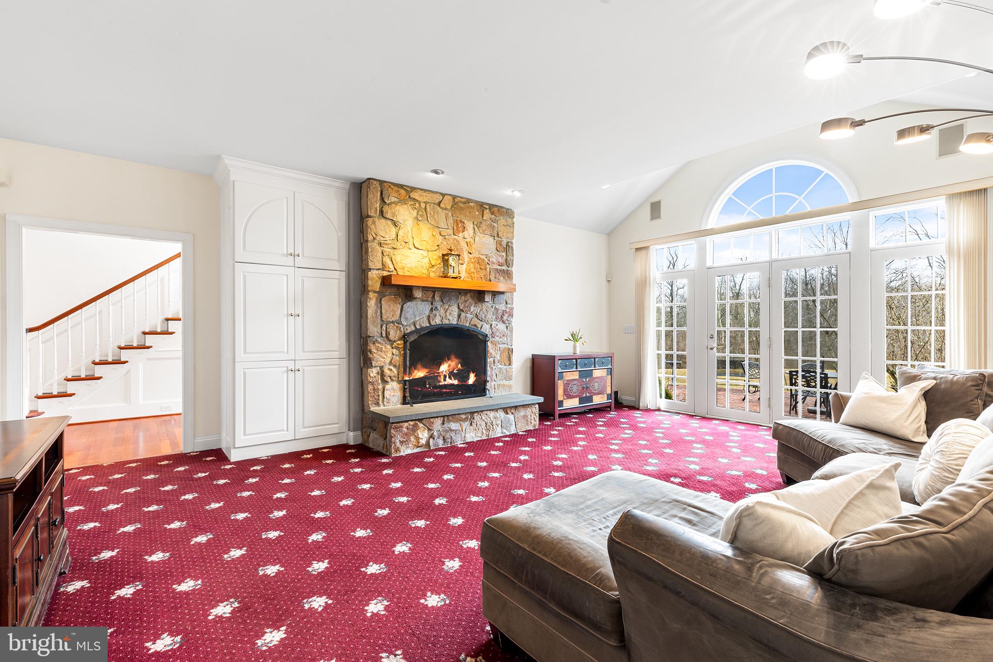 5 Mill Road Malvern, PA 19355 - Photo 18 of 53 Family room - wood burning fireplace