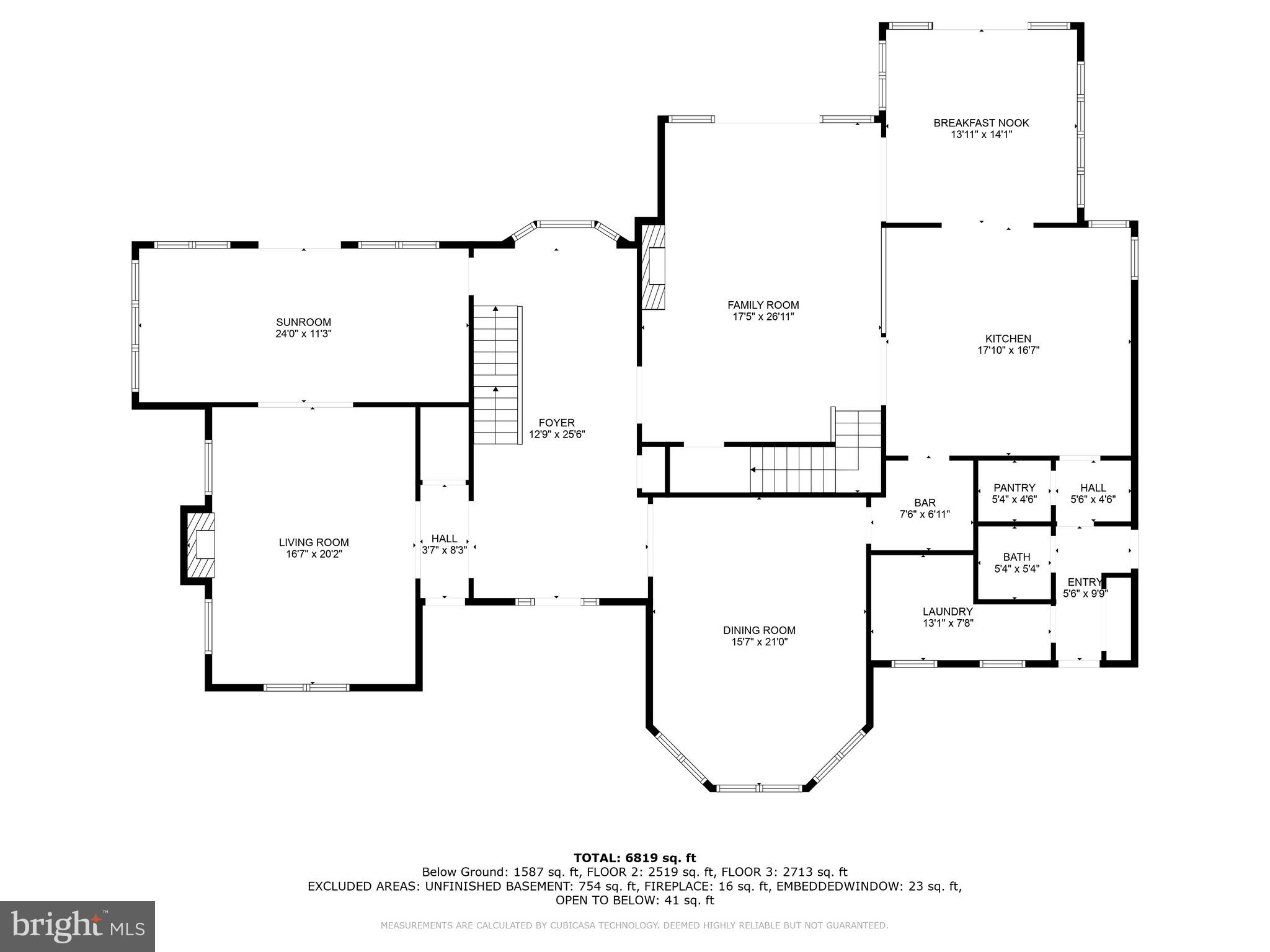 5 Mill Road Malvern, PA 19355 - Photo 50 of 53 1st floor - floor plan