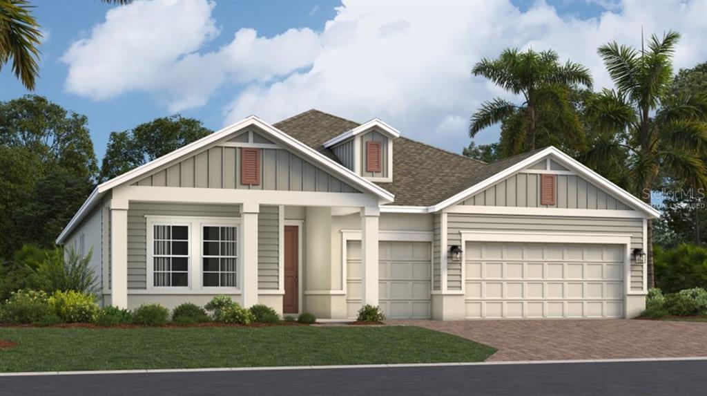 2203 Rider Rain Lane Apopka, FL 32703 - Photo 1 of 1 a front view of a house with a yard