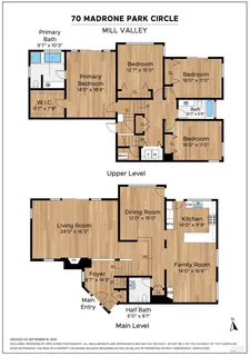 $1,995,000 | 70 Madrone Park Circle, Mill Valley, CA 94941