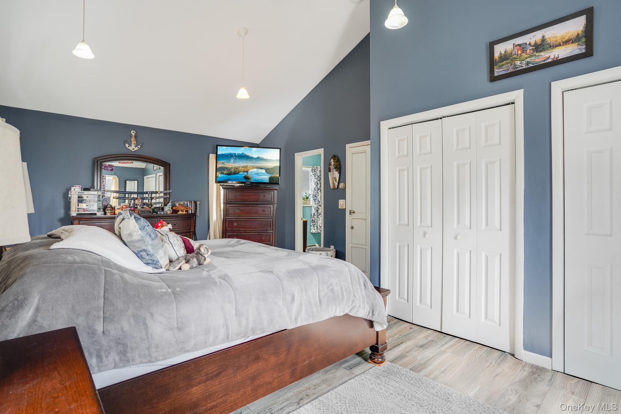 11 Gale Road Mongaup Valley, NY 12762 - Photo 21 of 39 a bed room with a bed and a mirror