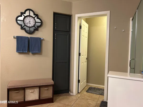 a view of outdoor space with garden