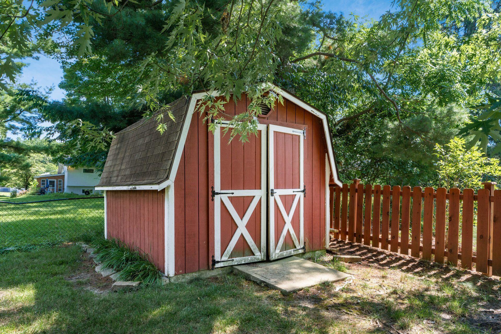 3419 Ridgewood Drive Hilliard, OH 43026 - Photo 48 of 51 shed at the back of the property