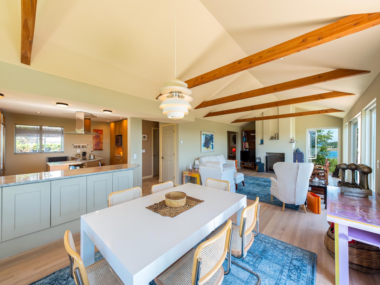 28 Water Cove Road Harpswell, ME 04003 - Photo 17 of 39 24-Dining Rm, Kitchen, and Living Rm