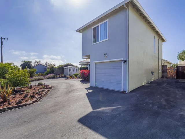 a view of a house with a patio