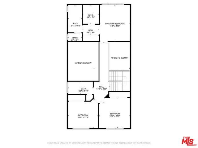 a picture of a bench in a white building