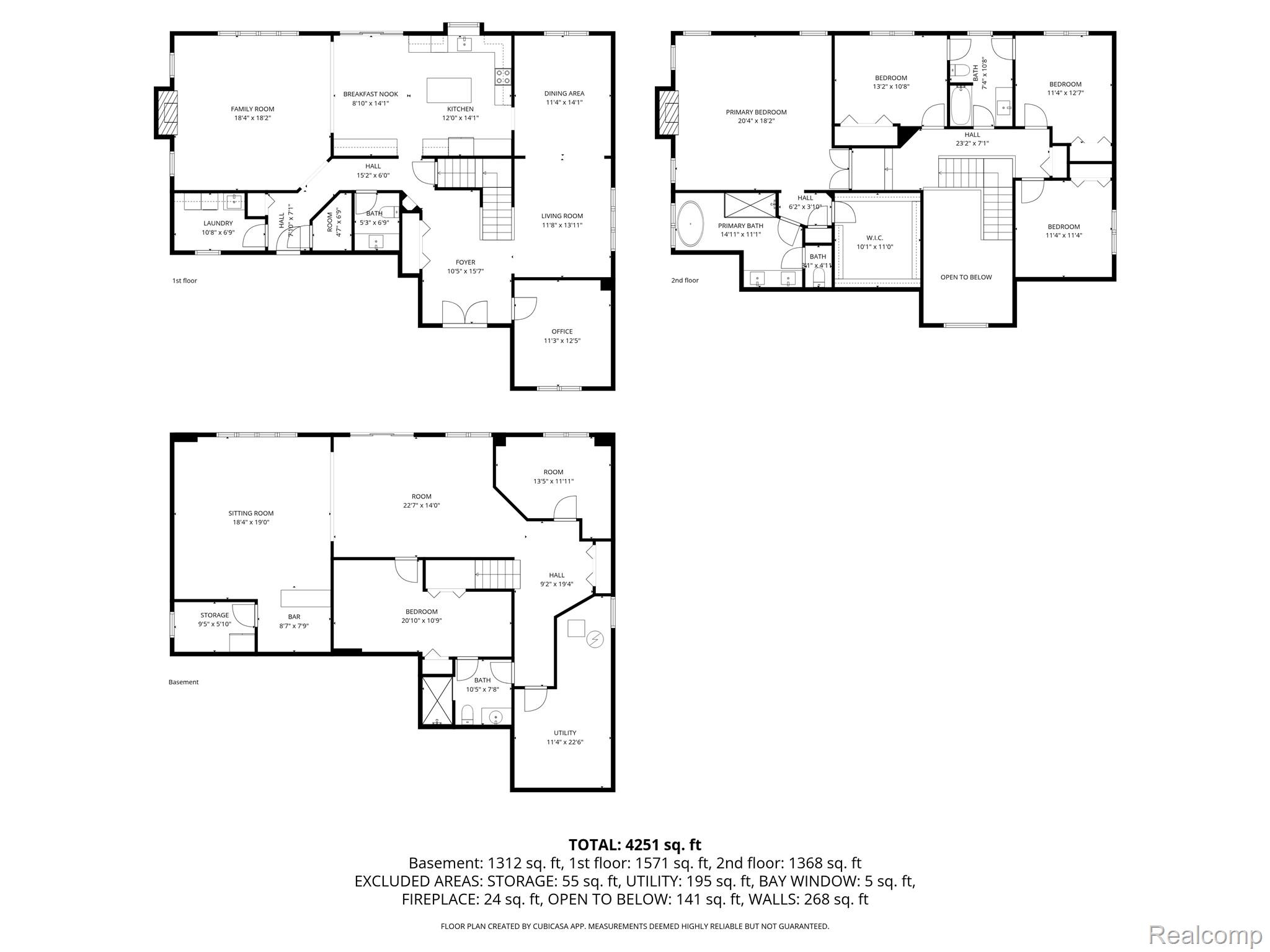 1476 Werth Drive Rochester, MI 48306 - Photo 55 of 55 Floor plan