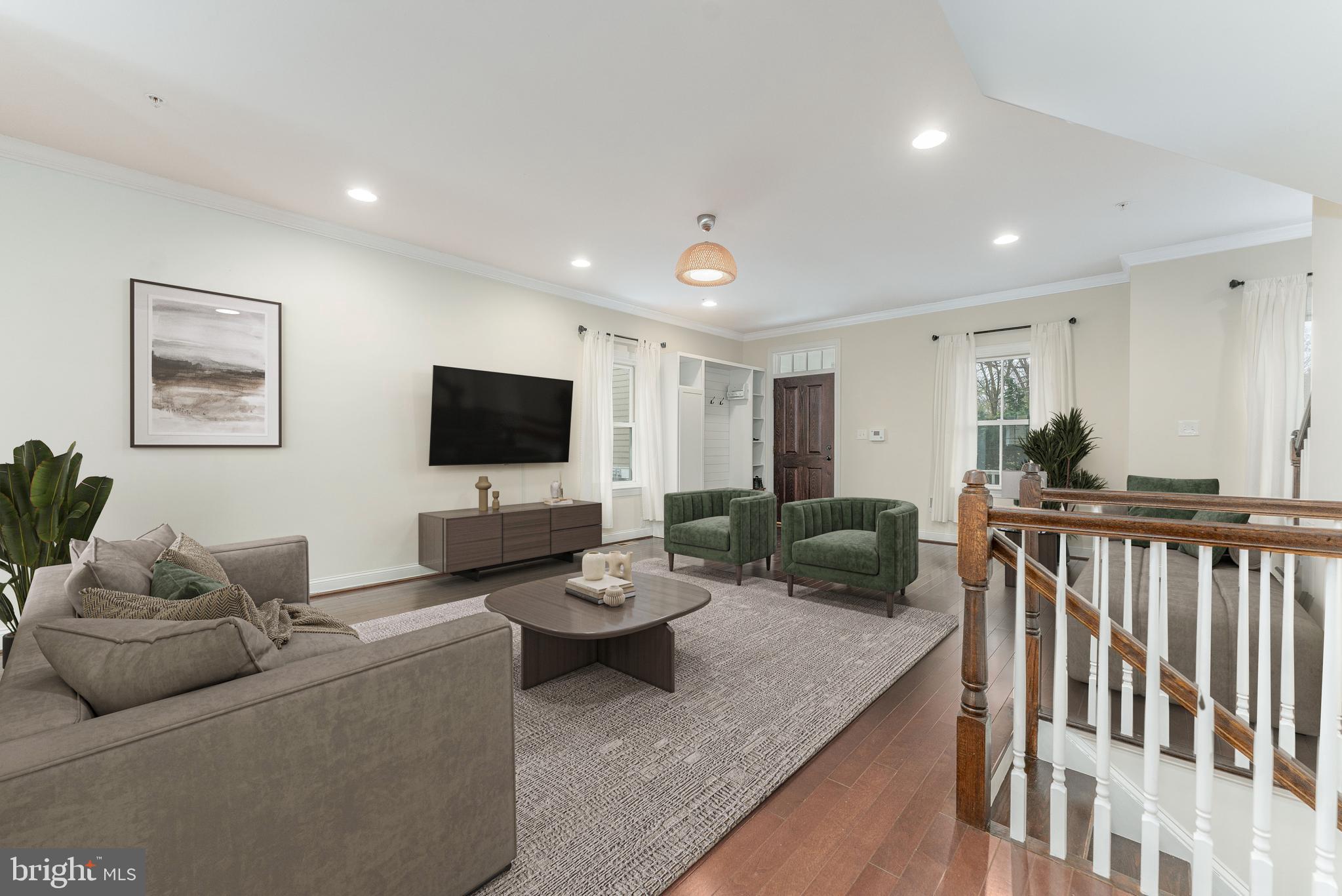 510 Old Lancaster Road Haverford, PA 19041 - Photo 7 of 43 Virtually Staged Living Room