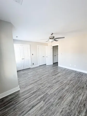 wooden floor in an empty room