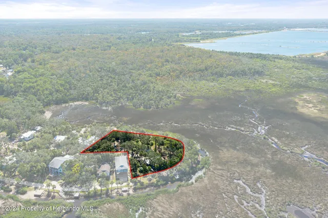 a view of a pathway with a ocean view