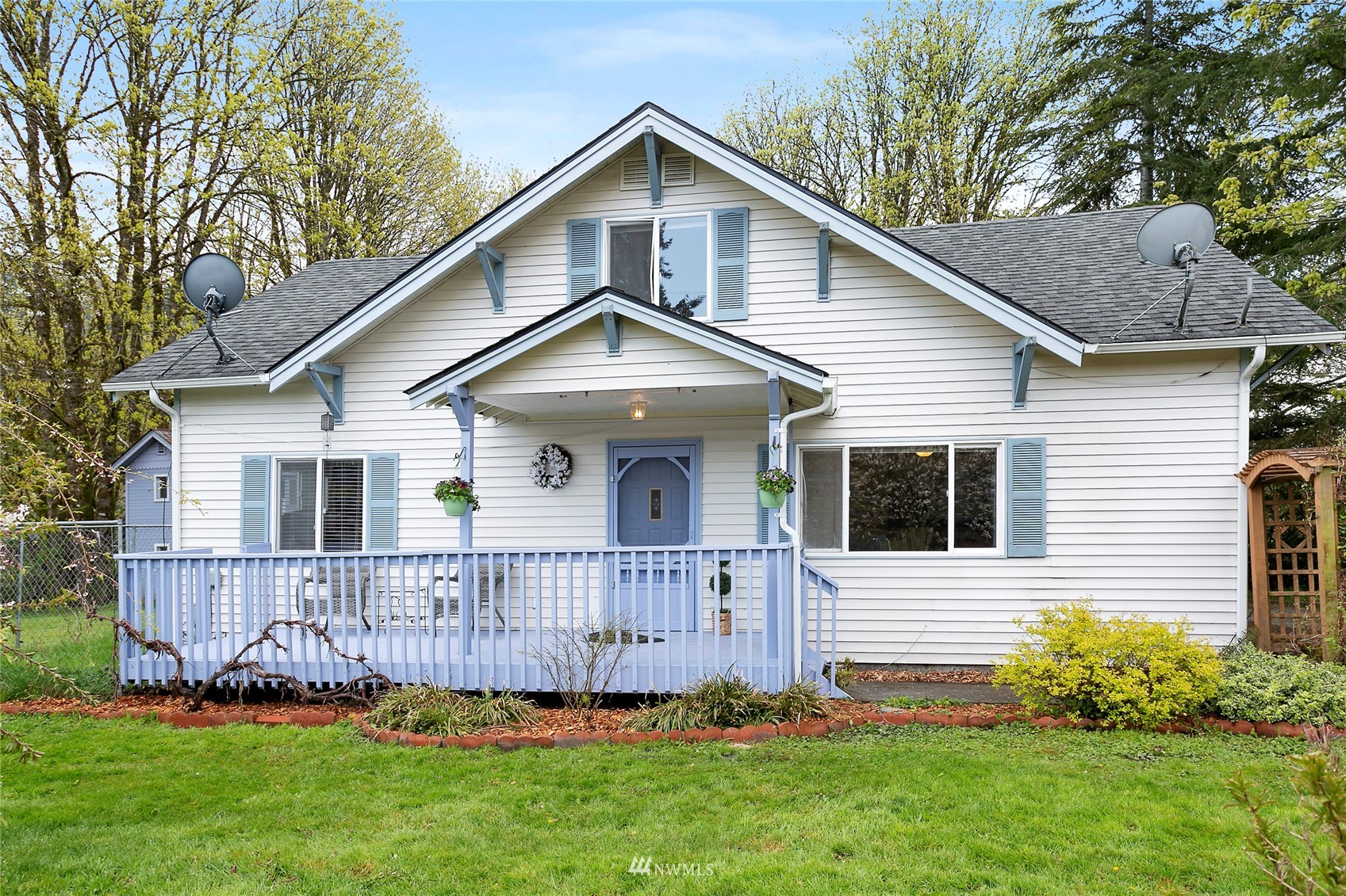 5191 Wickersham Road Acme, WA 98220 - Photo 1 of 23 a view of a house with a yard and pathway