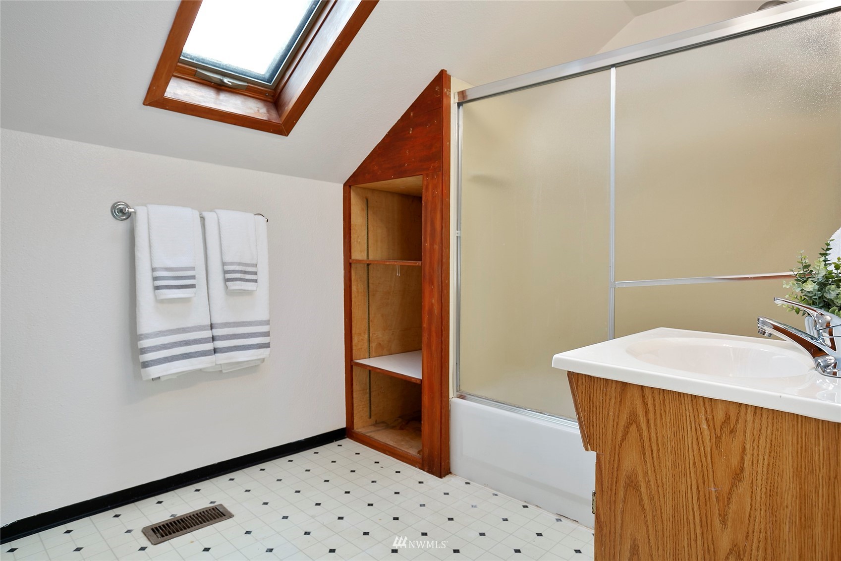 5191 Wickersham Road Acme, WA 98220 - Photo 14 of 23 a bathroom with a sink and a mirror