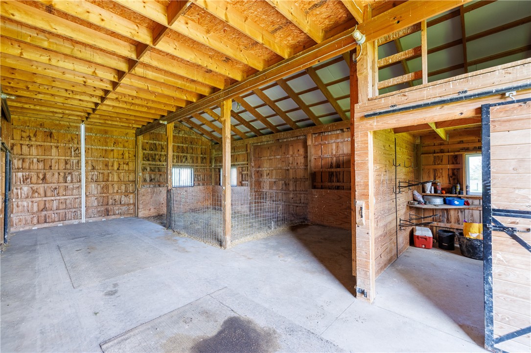 4128 River Road York, NY 14533 - Photo 46 of 50 HORSE STALLS IN BARN OUTBUILDIJG