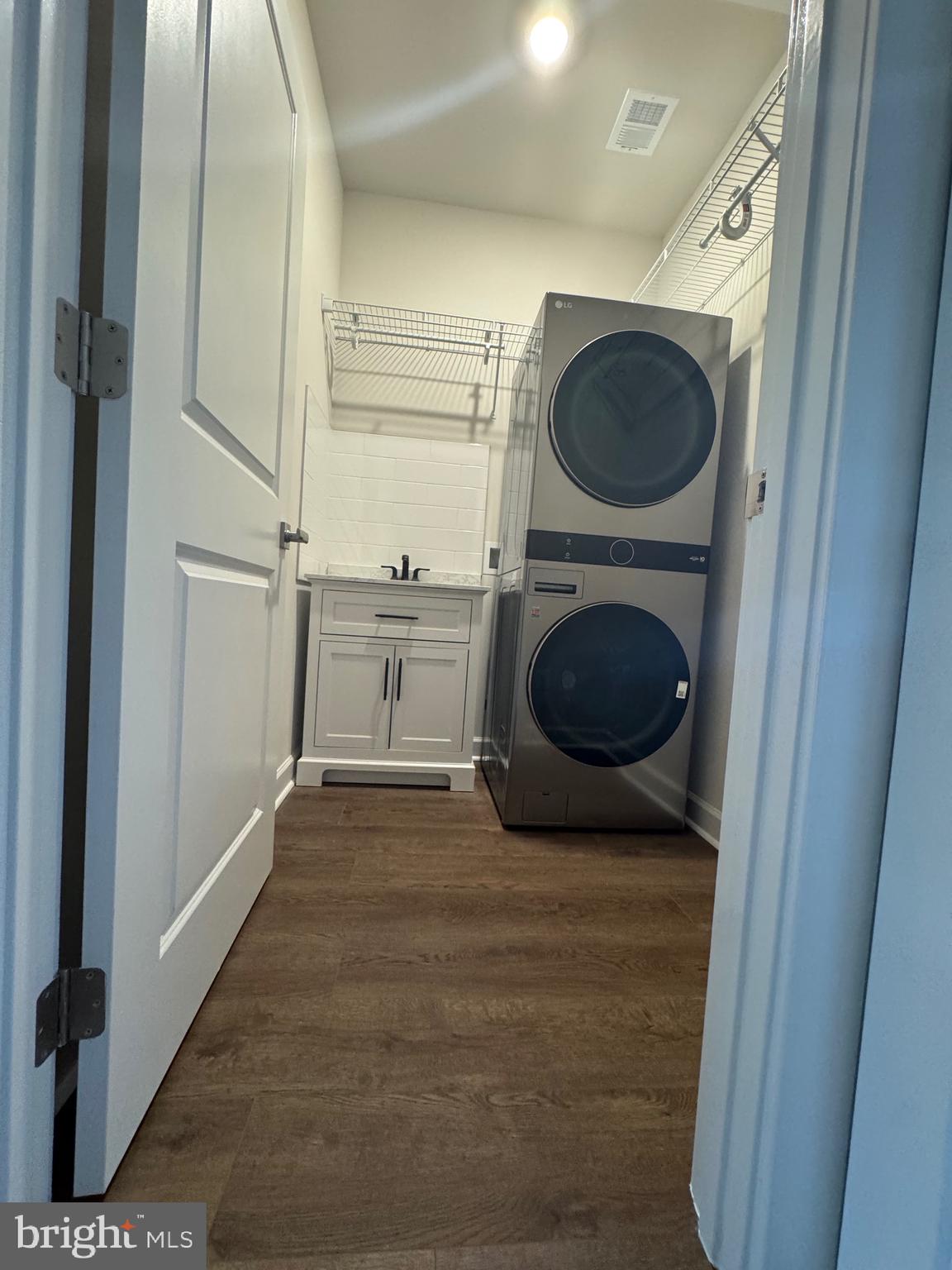 3775 Mayors Way Fairfax, VA 22030 - Photo 18 of 42 a view of a hallway with washer and dryer