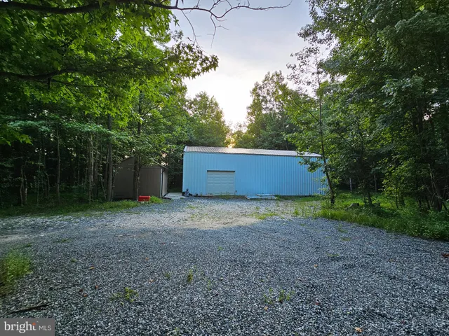 a view of an outdoor space and a yard