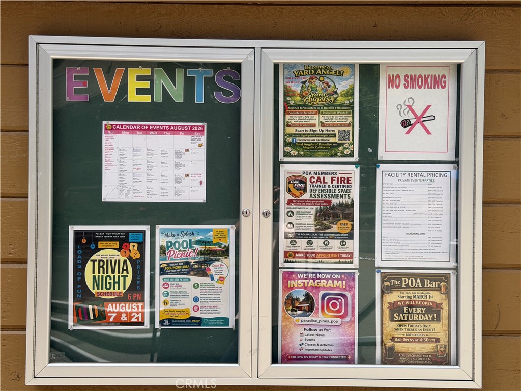 14232 Decatur Drive Magalia, CA 95954 - Photo 47 of 51 EVENT CALENDAR