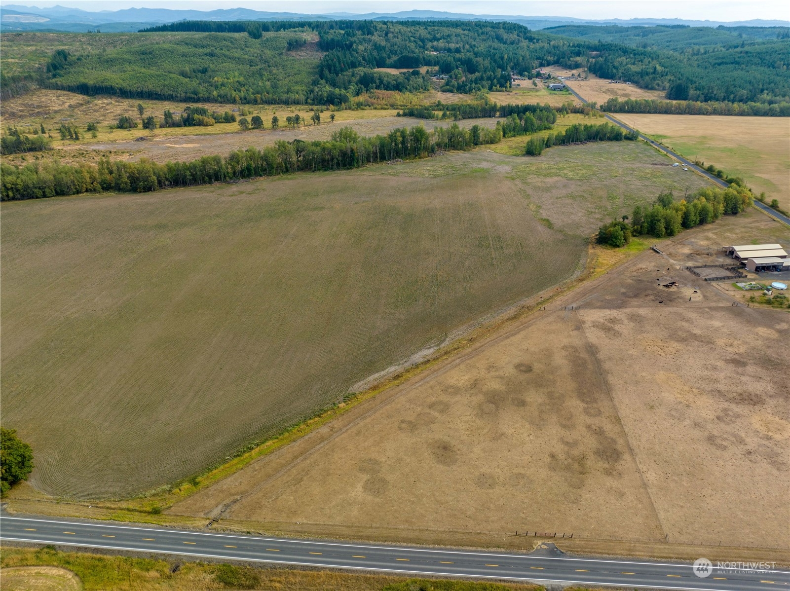 2 Maw Road Toledo, WA 98591 - Photo 1 of 26 an aerial view of residential houses with outdoor space and river