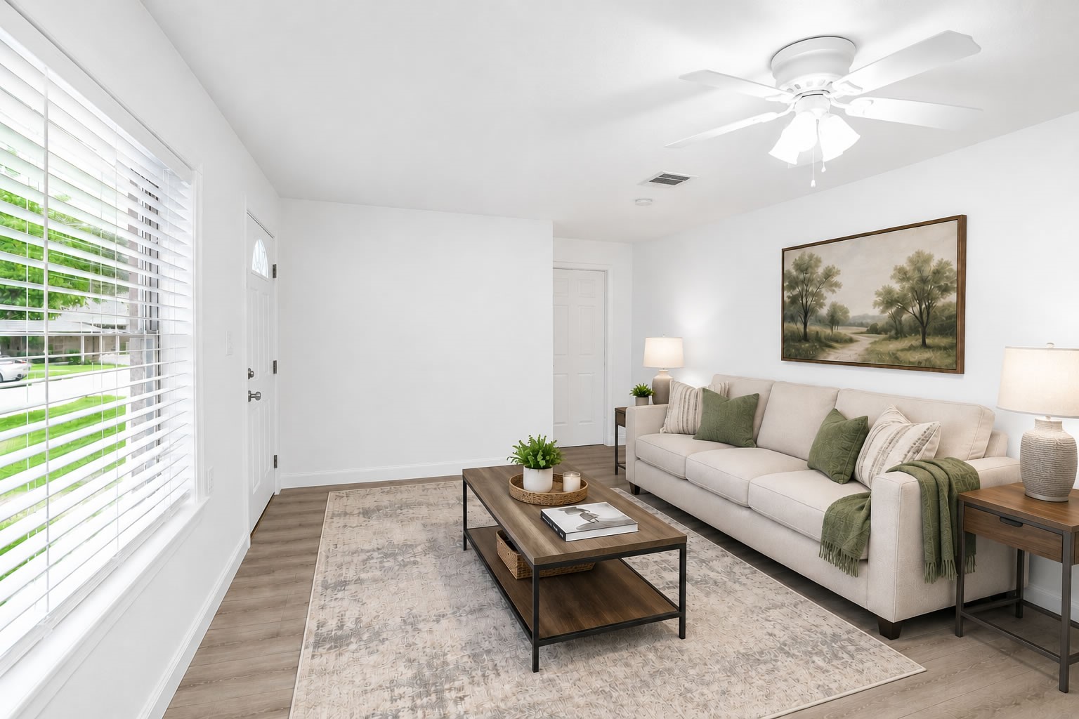 415 Gober Street Houston, TX 77017 - Photo 2 of 12 a living room with furniture and a large window