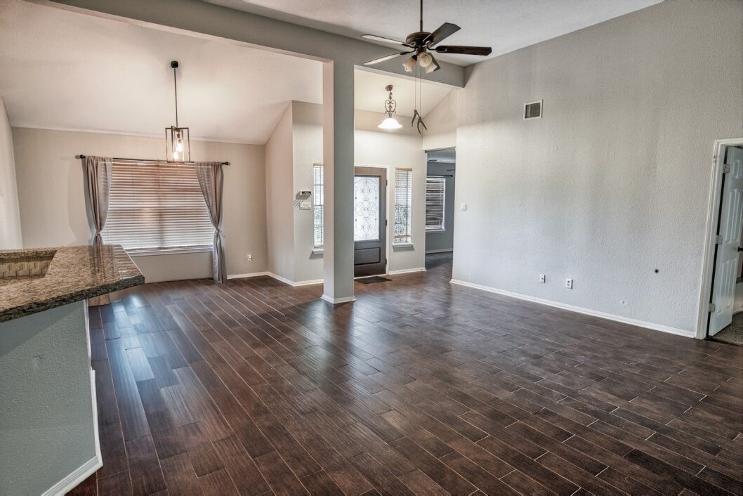 308 County Road 893B Angleton, TX 77515 - Photo 13 of 41 a view of a livingroom with wooden floor