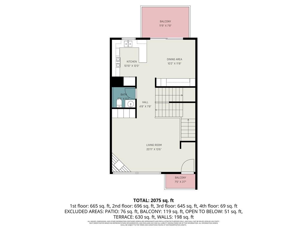 2465 Field Way Atlanta, GA 30319 - Photo 38 of 40 a picture of a floor plan