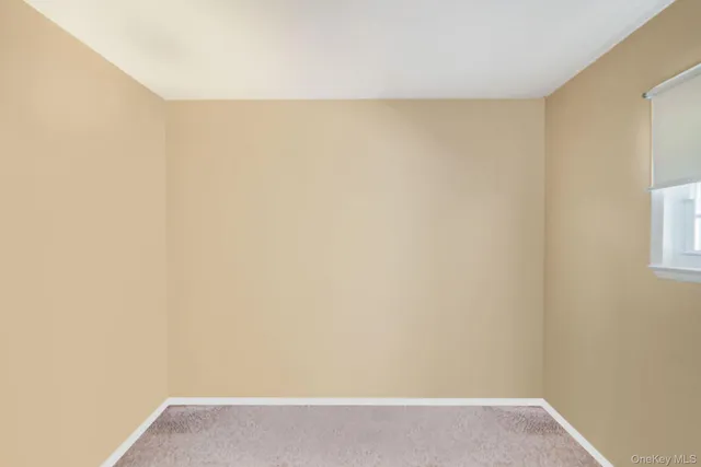 a view of small space with a window