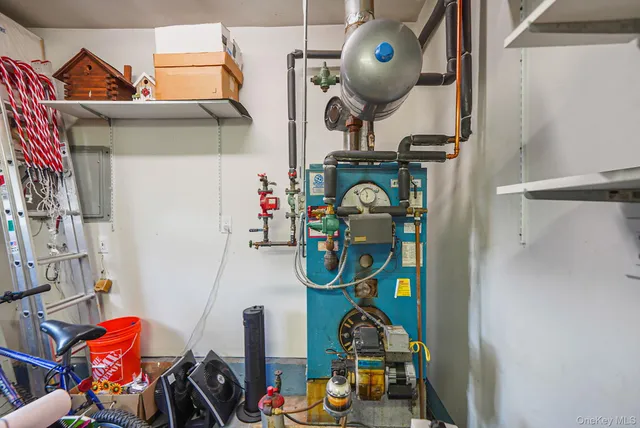 a view of storage and utility room