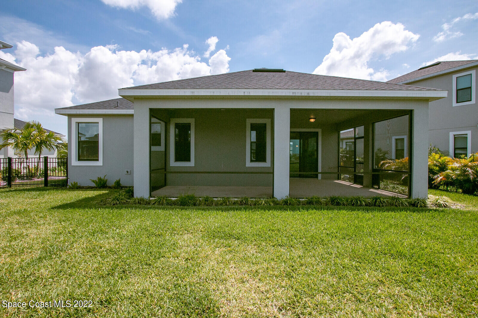 3289 Ribbon Grass Drive Melbourne, FL 32940 - Photo 18 of 58 a view of a house with garden