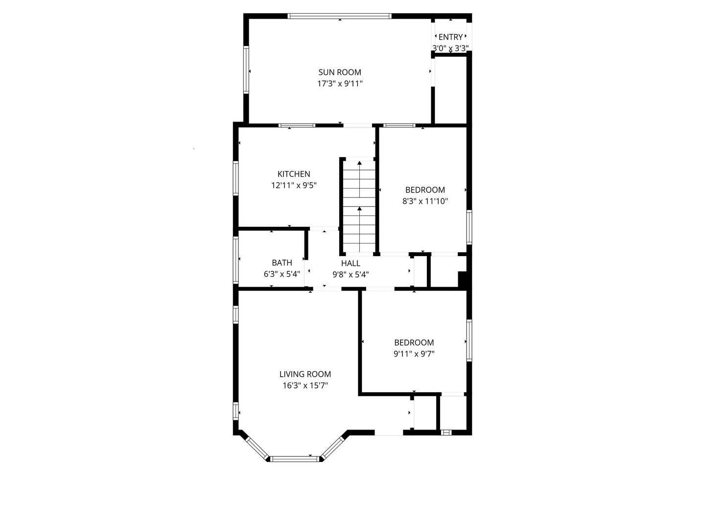 5944 West Foster Avenue Chicago, IL 60630 - Photo 19 of 21 a picture of a floor plan