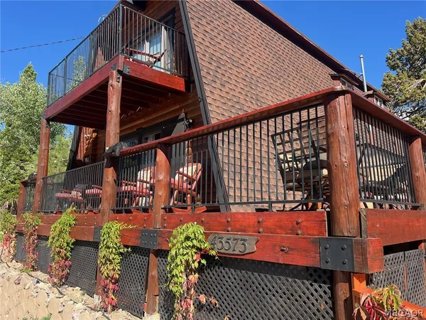 a view of a house with a patio
