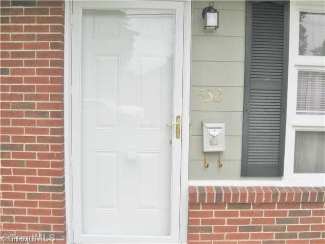 532 Forrest Street High Point, NC 27262 - Photo 8 of 10 Exterior Front. Glass Storm Door