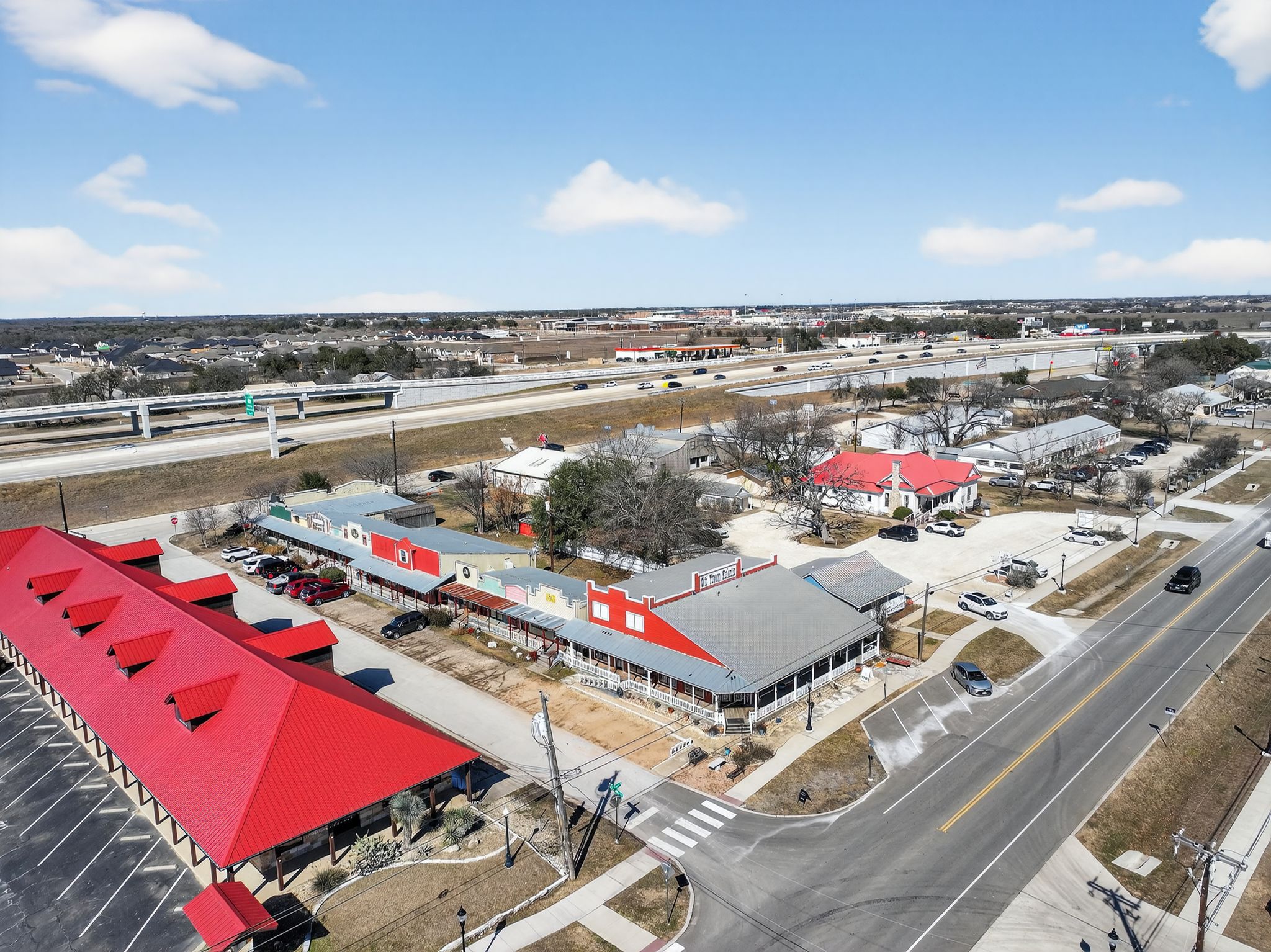 0 Royal Street Salado, TX 76571 - Photo 31 of 33 an aerial view of an chairs and table on the terrace