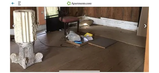a view of kitchen island with furniture