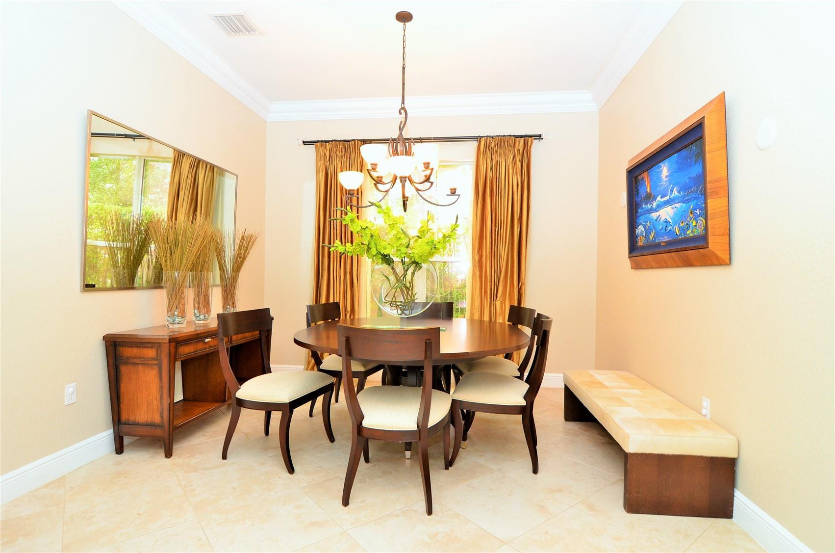 5436 Southwest 191st Terrace Miramar, FL 33029 - Photo 12 of 25 a dining room with furniture and window