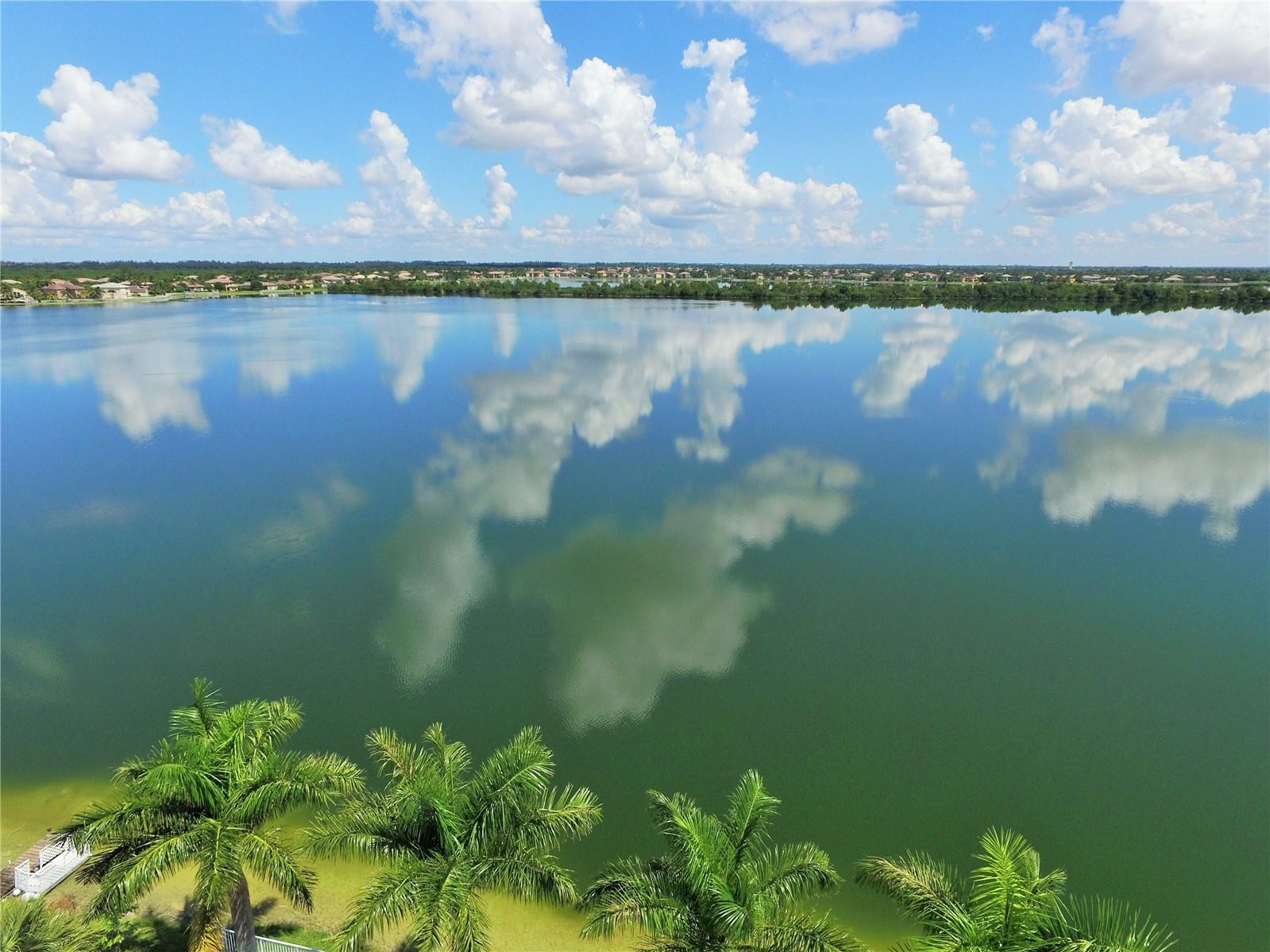 5436 Southwest 191st Terrace Miramar, FL 33029 - Photo 4 of 25 a view of a lake from a yard