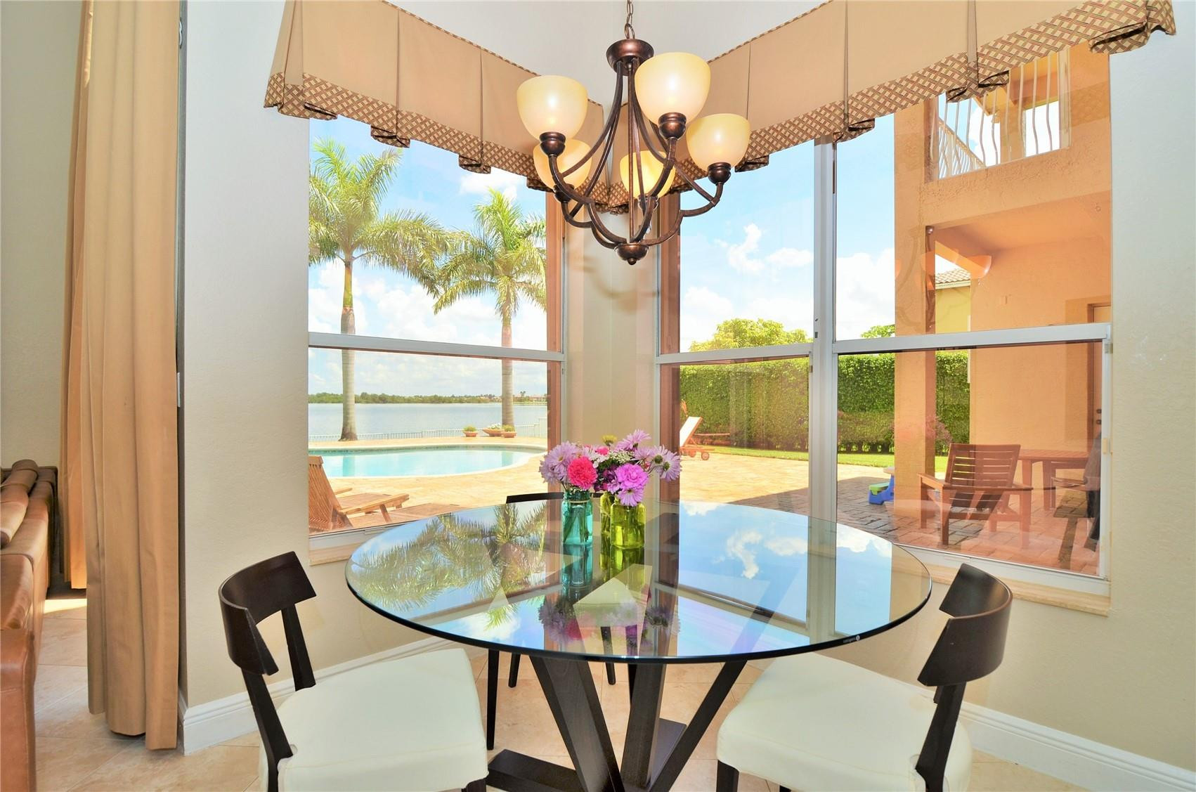 5436 Southwest 191st Terrace Miramar, FL 33029 - Photo 9 of 25 a dining room with furniture and window