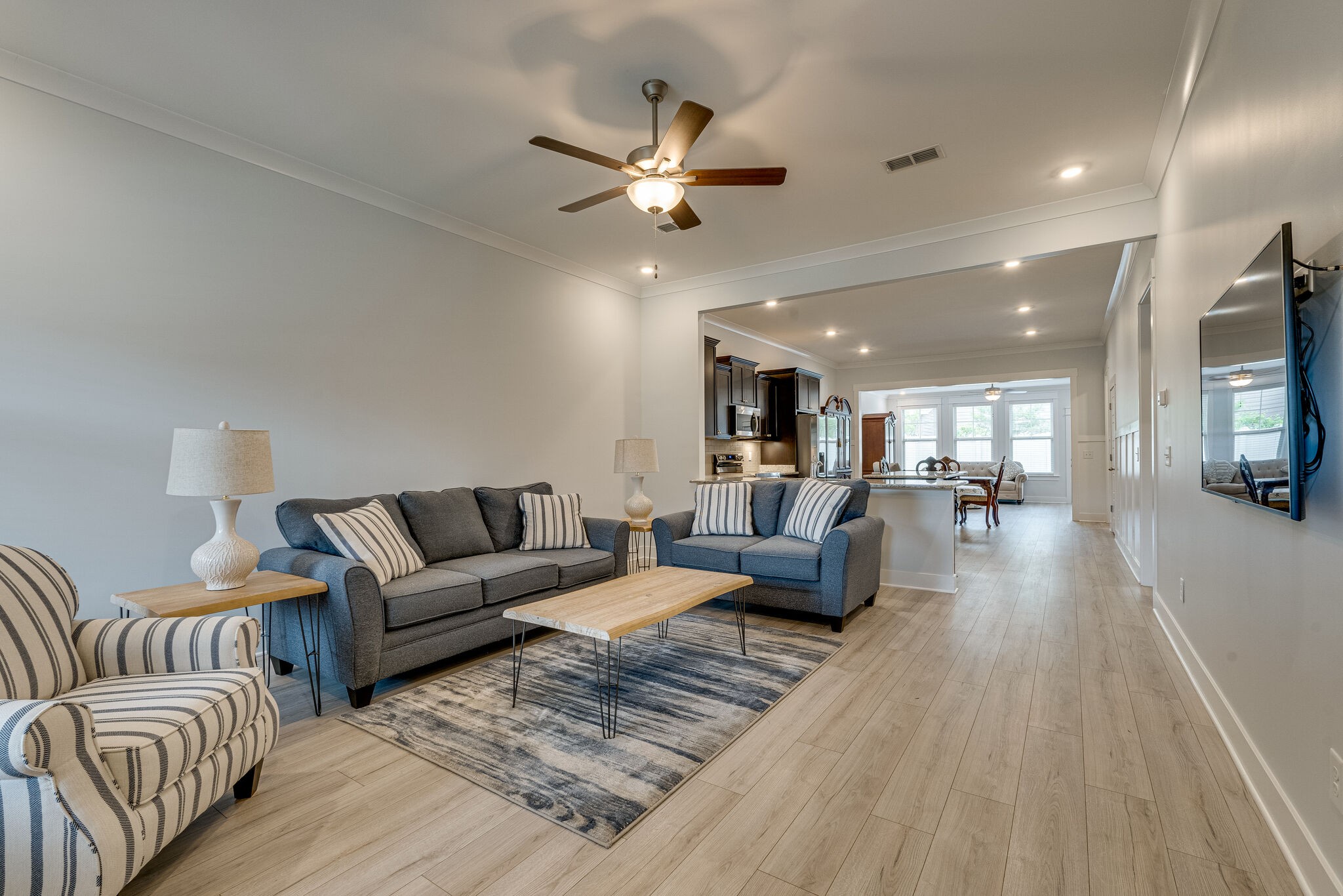 2125 Halfmoon Way Murfreesboro, TN 37130 - Photo 5 of 33 a living room with furniture and a wooden floor