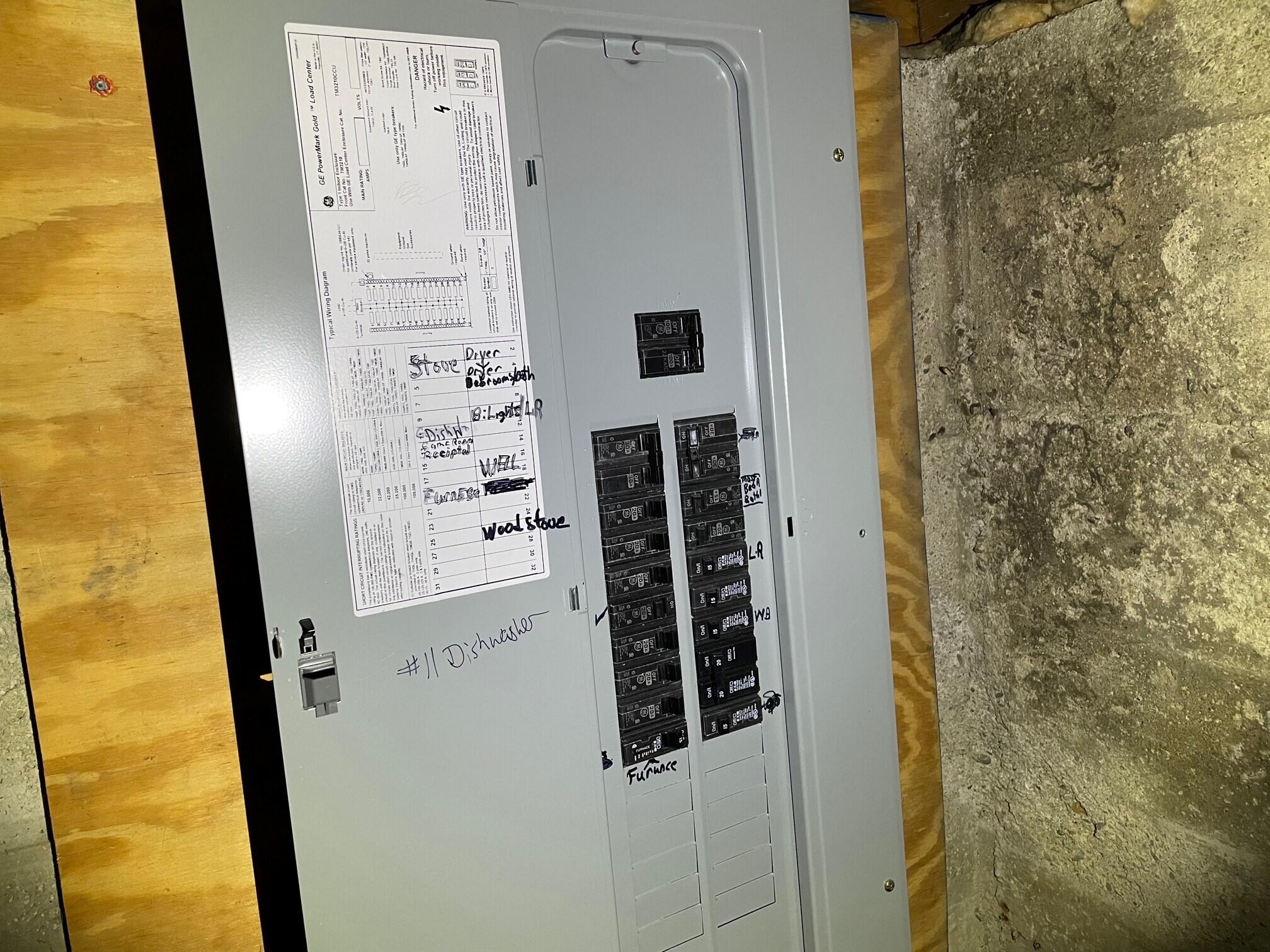 28 Thompson Settlement Road Oakfield, ME 04763 - Photo 28 of 31 Electric Panel