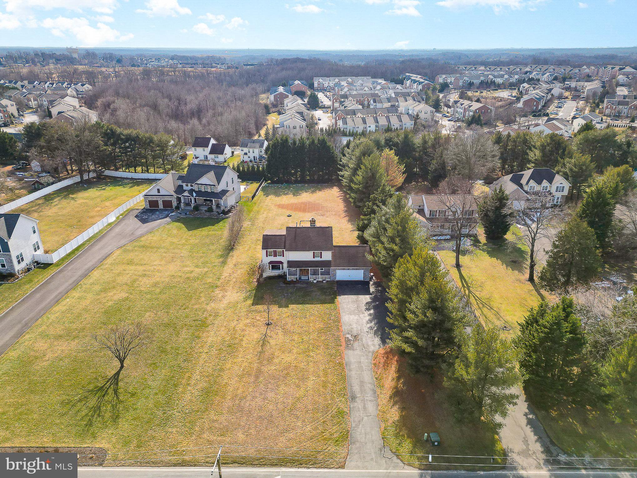 4617 Forge Road Perry Hall, MD 21128 - Photo 2 of 44 an aerial view of a house with a swimming pool