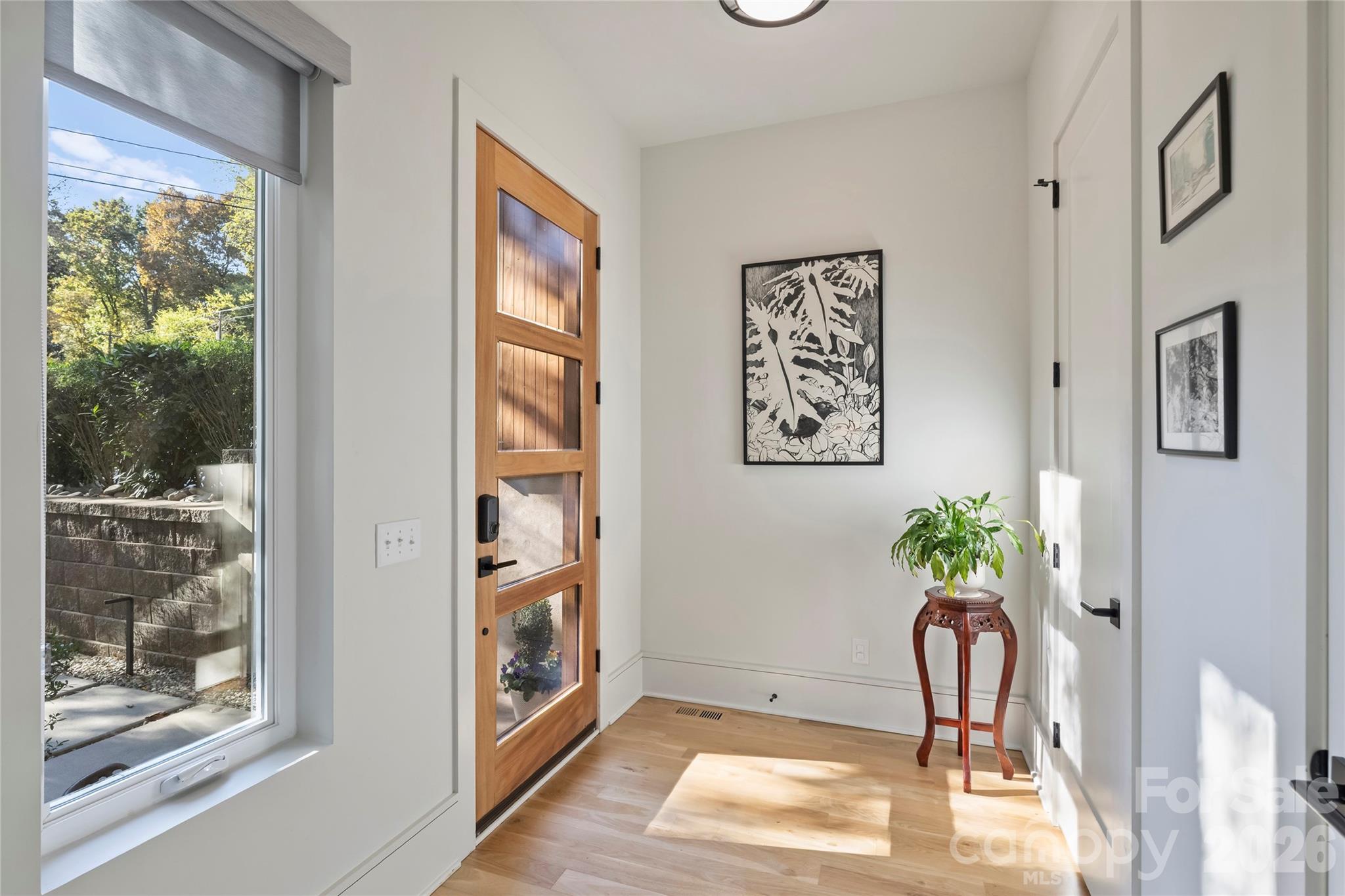 7223 Terrace Drive Charlotte, NC 28211 - Photo 10 of 45 a view of an entryway with wooden floor
