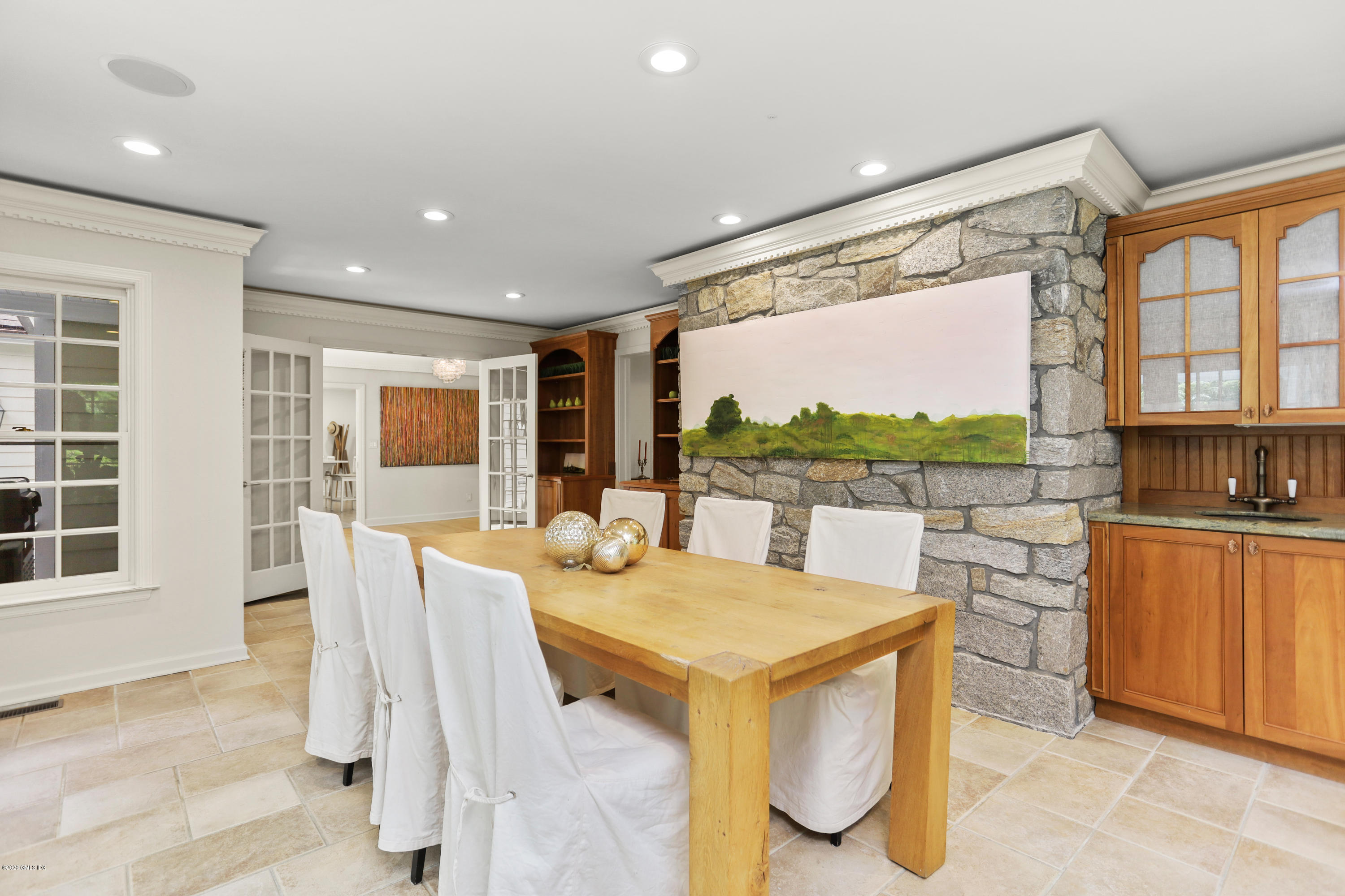 137 Clapboard Ridge Road Greenwich, CT 06831 - Photo 14 of 29 a view of a dining room with furniture window and outside view